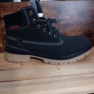 Eagsouni Men's Women's Snow Boots Warm Fur Lined Ankle Booties