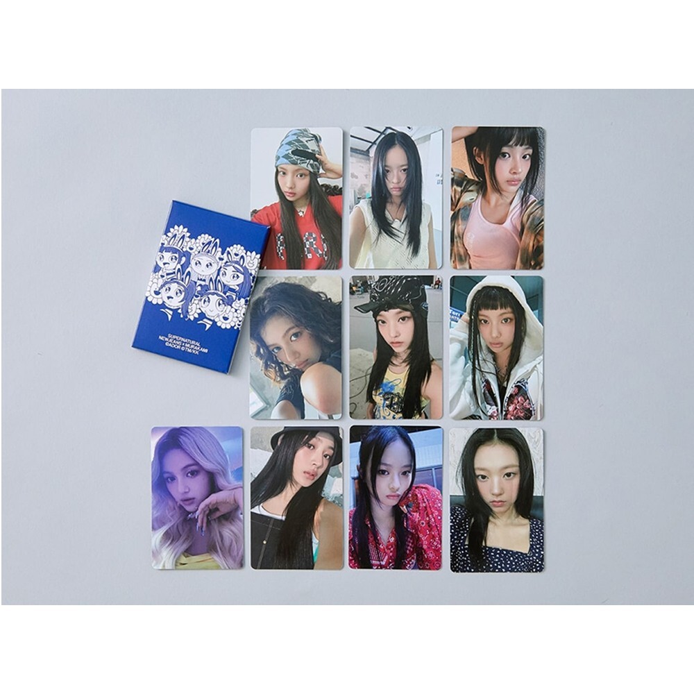 NewJeans NJ - Supernatural OFFICIAL MD PHOTO CARD SET VER 1 & 2