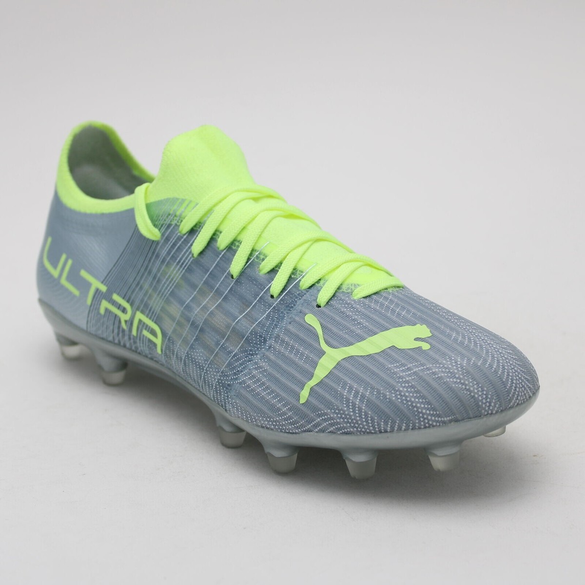 Puma Ultra サッカーシューズ シルバー/グリーン Puma Ultra サッカーシューズ シルバー/グリーン