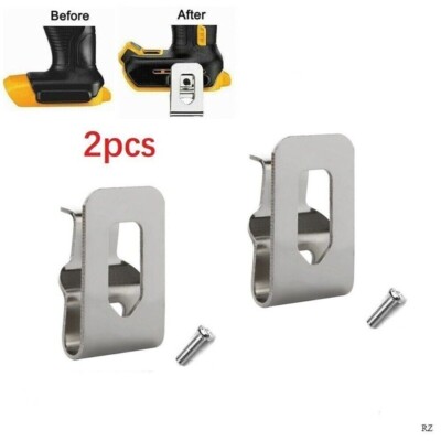 2pcs Belt Clip Hooks For DeWalt 18V 20V Drill Driver N268241 N169778/DCD980 