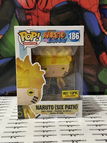 Funko Pop! Naruto (Six Path) Hot Topic Exclusive #186 Early Release w/ Protector