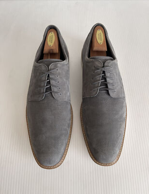 ECCO Men\'s Dress Shoes Size EU 47 US 13-13.5 Perforated Leather Gray Ecco | Shoes | Ecco Mens Dress Shoes Size Eu 47 Us 3135  main image 2