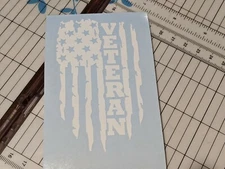 USA Flag Distressed decal sticker vinyl graphic American car truck window 