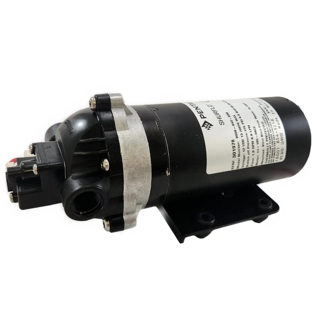 Shurflo 8008-943-839 Diaphram Pump | eBay