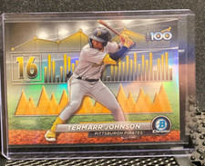 Termarr Johnson 2024 Bowman Chrome Scouts Top 100 - Pirates