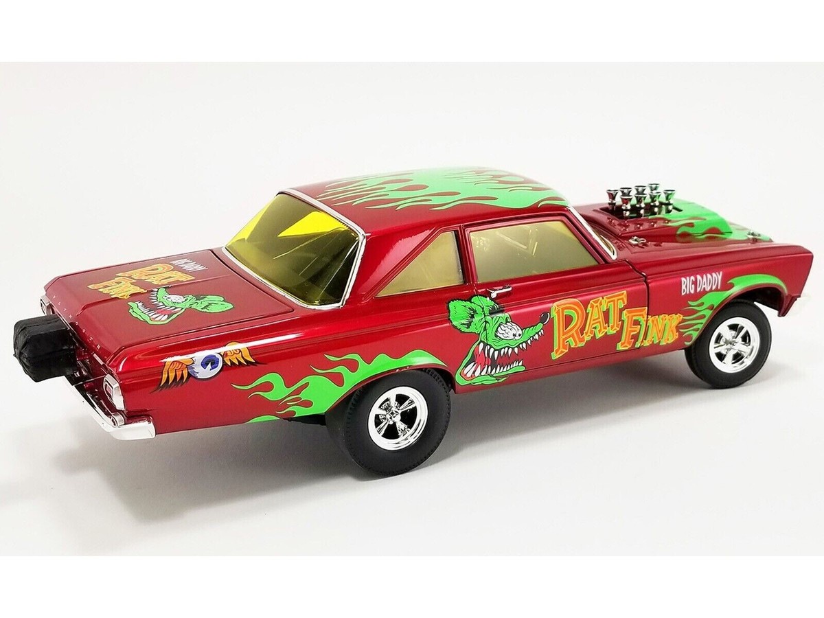 ミニカー RAT FINK 1965 PLYMOUTH AWB Red 1965 PLYMOUTH AWB 