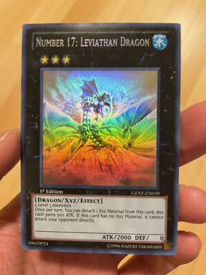 Number 17 Leviathan Dragon Ghost Rare 1st edition GENF LP/MP