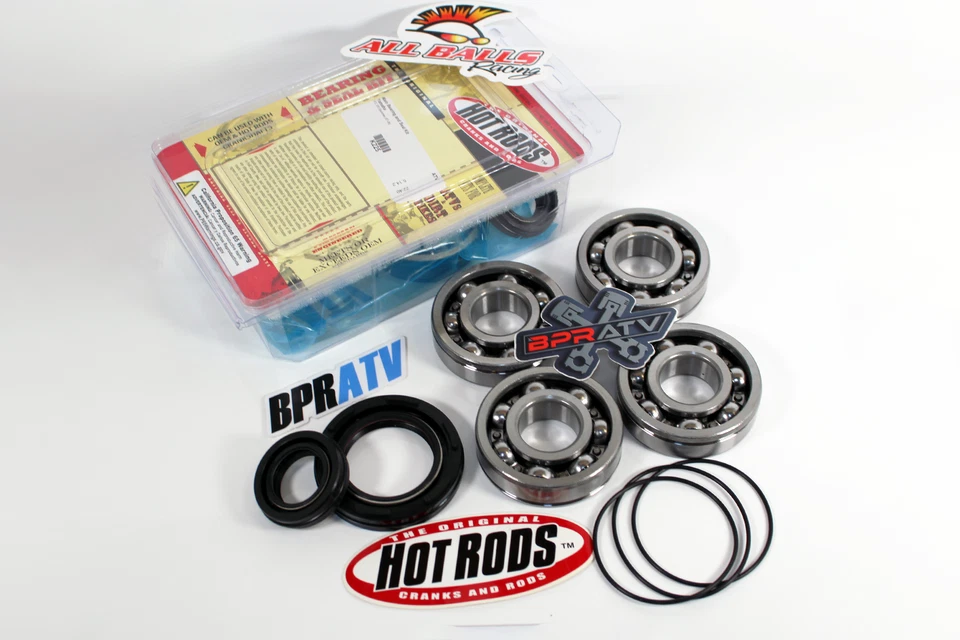 Yamaha Banshee 350 Crankshaft Rebuild Kit Main Bearings Crank Seals Hot Rods Kit - Image 2 of 4