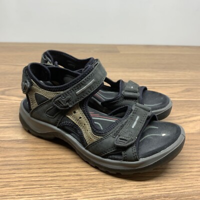 Ecco Womens Size 5 / 5.5 US 36 EU Yucatan Offroad Beige Strappy Hiking Sandals