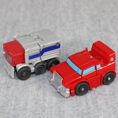 TRANSFORMERS Hasbro Tomy Bot Shot Spin Shot Optimus Prime & Ironhide Toy Lot
