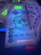 Tanzania 5000 Shillings 2025, CIRCULATED Currency Paper Money, P-43, UV PASS