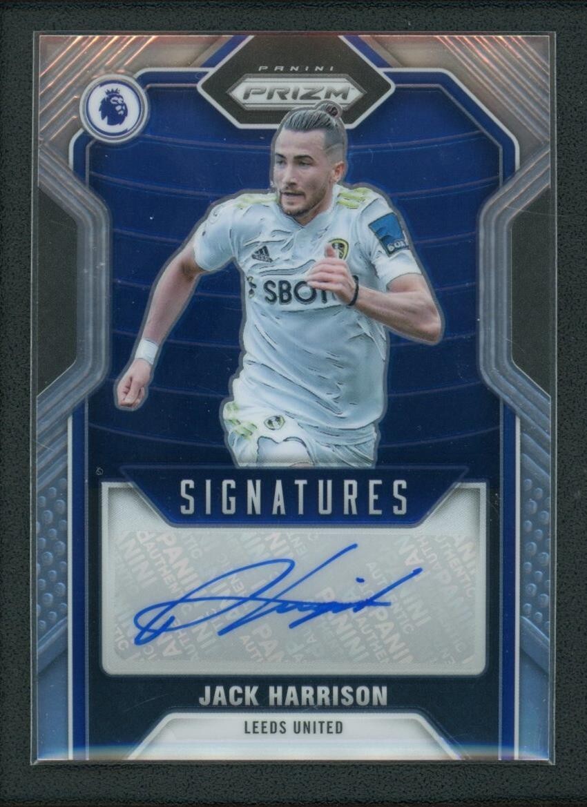 2021-22 JACK HARRISON AUTO PANINI PRIZM PREMIER LEAGUE