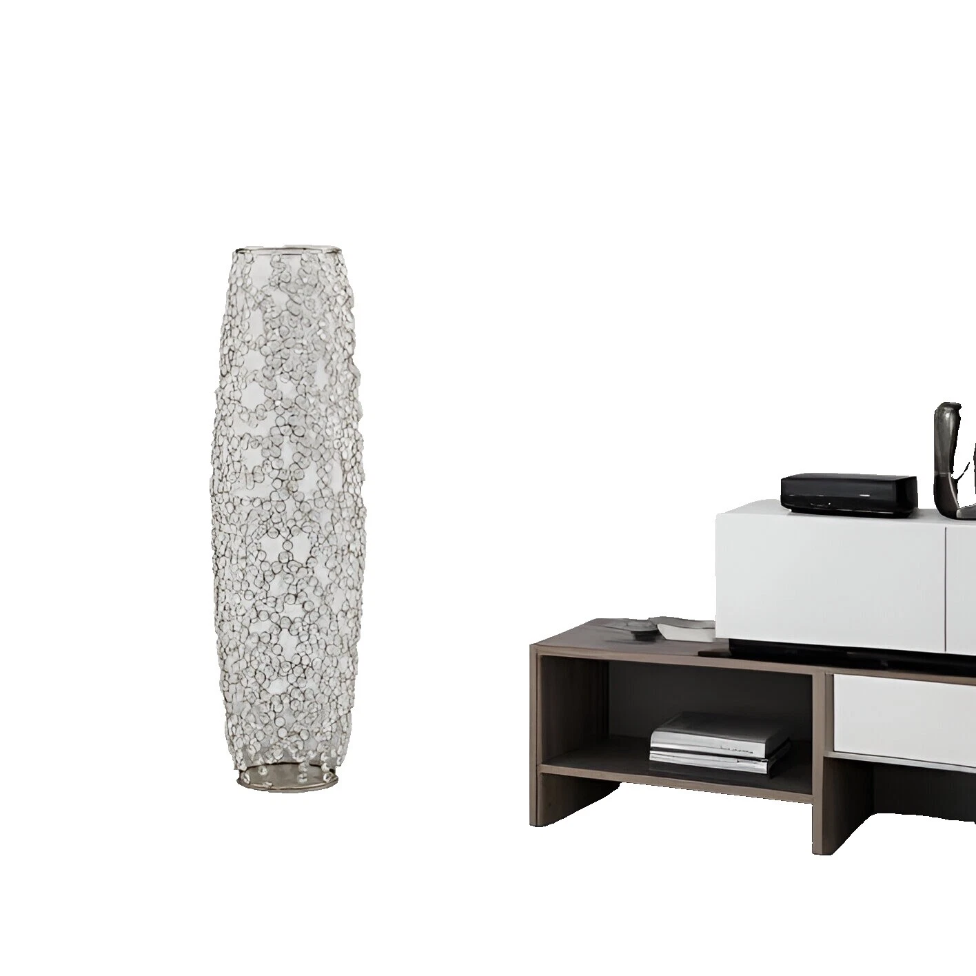 Glass Modern Cylinder Abstract Vases