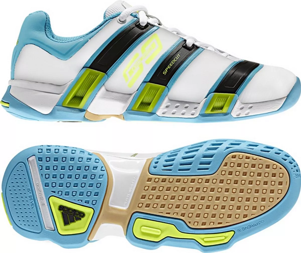 ADIDAS STABLE OPTIFIT XJ speedcut shoe T: 33 white UK 1 new U42216 |