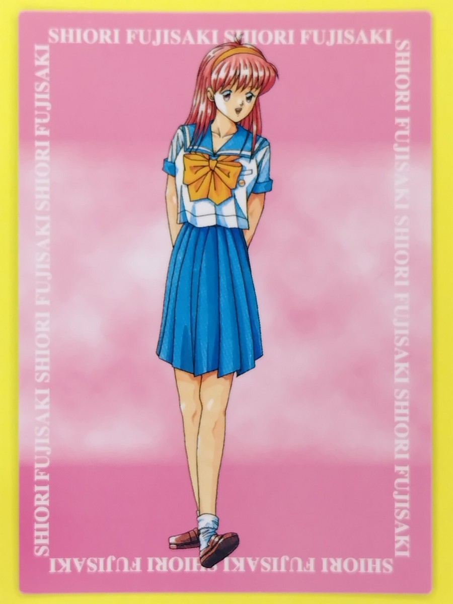SHIORI FUJISAKI Tokimeki Memorial First Edition 114 Japanese Card 