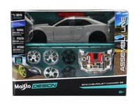 Maisto 1/24 Kit Chevrolet Camaro Ss Coupe 2010 Grau Statisches Modell Diecast