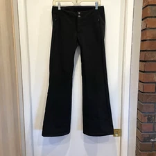 North Face Apex Snow Pants Women Small Black Ski Flex Soft Shell Water Resistant