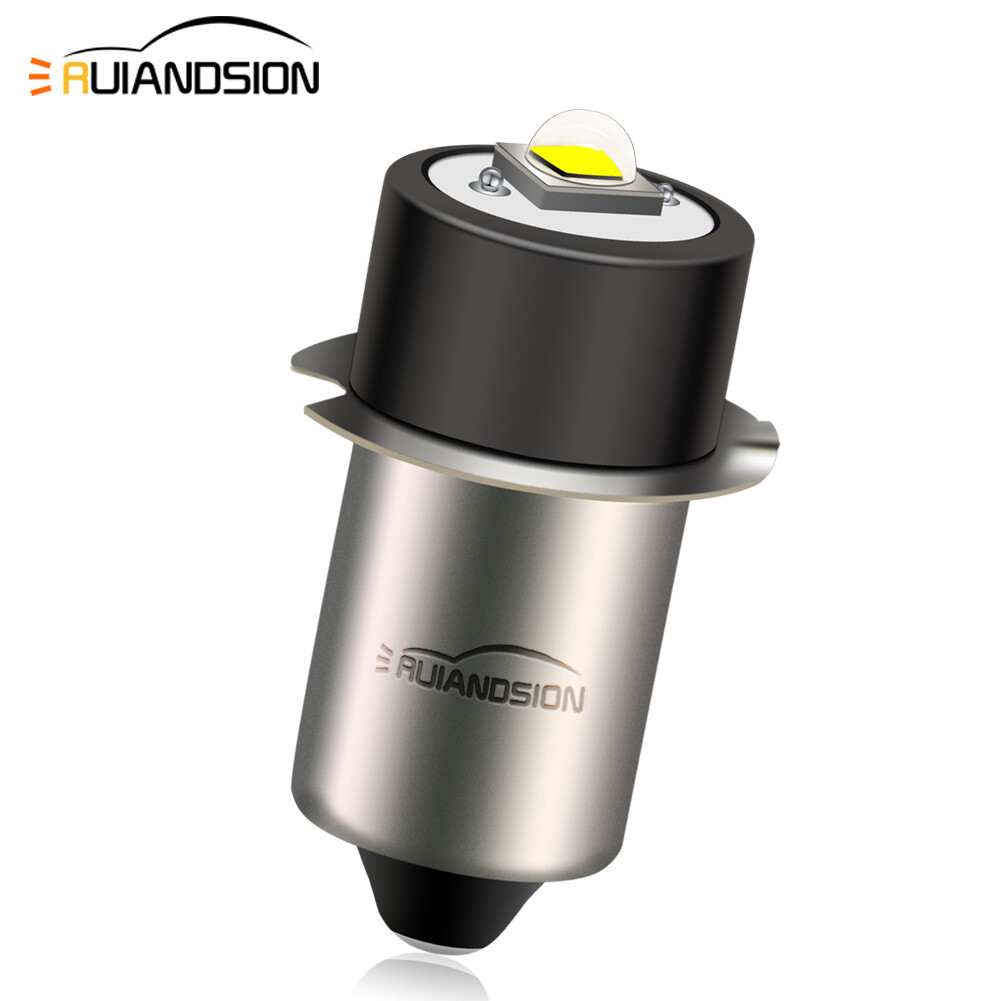 P13.5S PR2 LED Flashlight Torch Bulb Lamp White DC 1.5V/3V/4