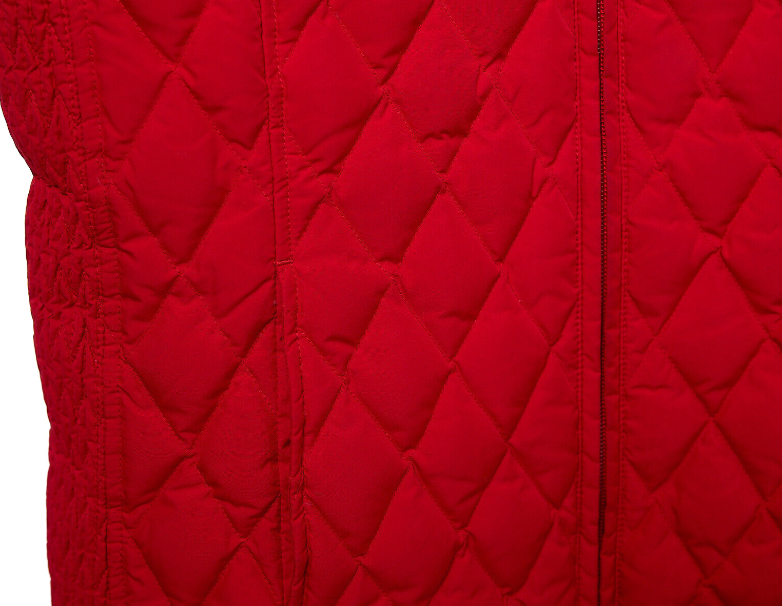 Pendleton RED Quilted Down Blend Zip Puffer Vest … - image 4