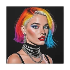 Pop Art 24X24 Canvas print