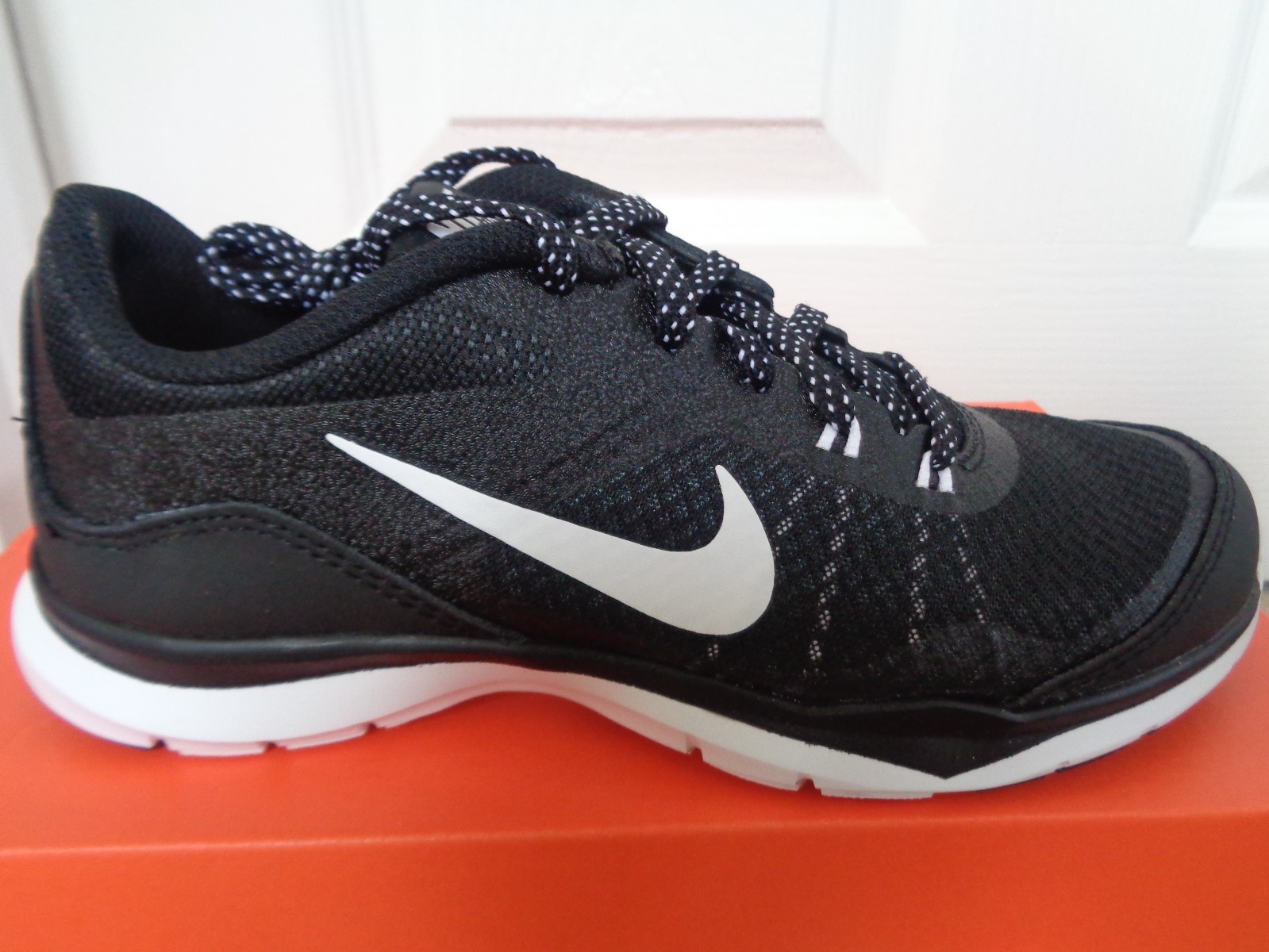 Nike Flex Trainer 5 womens trainers shoes 724858 001 uk 3 eu 36 us 5.5 NEW+BOX