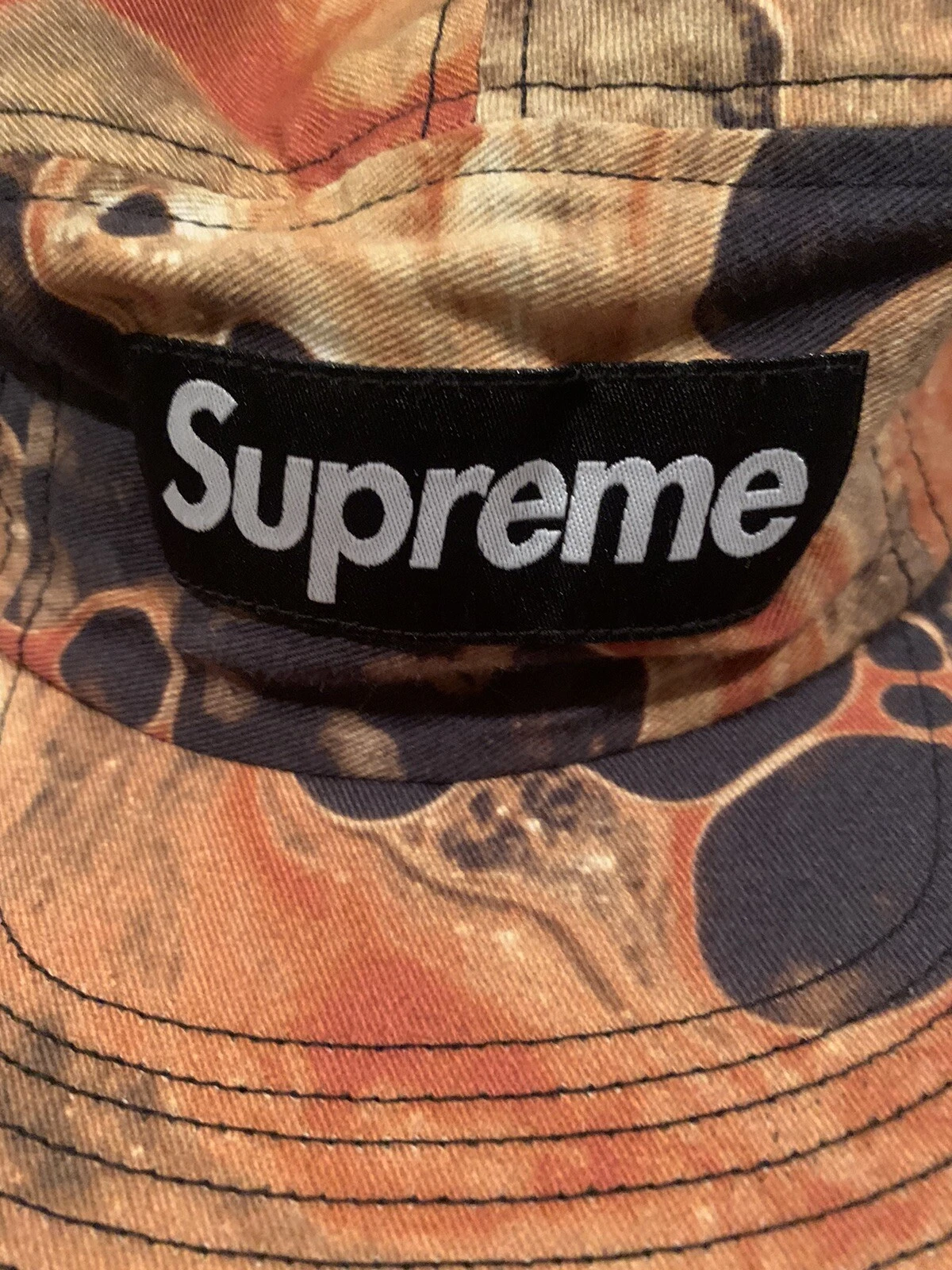 Casquette de camping car Supreme Blood Semen FW17