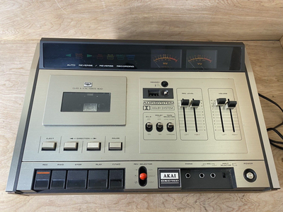 VINTAGE AKAI GXC-75D DOLBY A.D.R. CASSETTE TAPE PLAYER SYSTEM | eBay