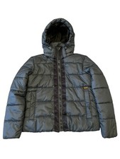 G-star Raw Hooded Padded Jacket Blue Size Medium Women’s Meefic