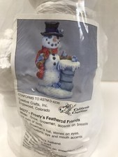 Ready to Paint Snowman Frostys Feathered Friends #94377 California Creations