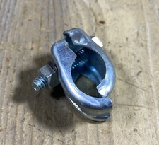 VINTAGE MUSCLE BIKE BICYCLE BUGLE AIR HORN HOOTER BELL CLAMP FOR HANDLEBARS