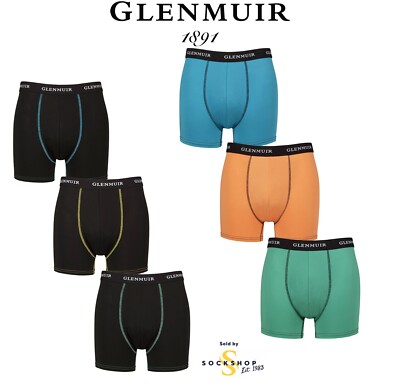 Herren Sporthose, Performance, Uni, Gym, Fitness, S,M,L,XL, 3er Pack - Glenmuir