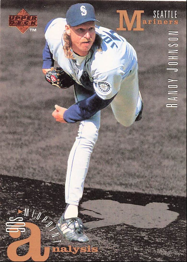 1995 Upper Deck Randy Johnson Seattle Mariners #102