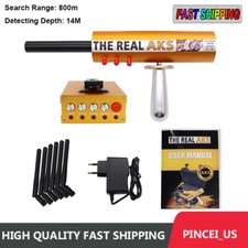 The Real AKS Gold Long Range Gold Detector 6 Antennas for Gold Silver with Case