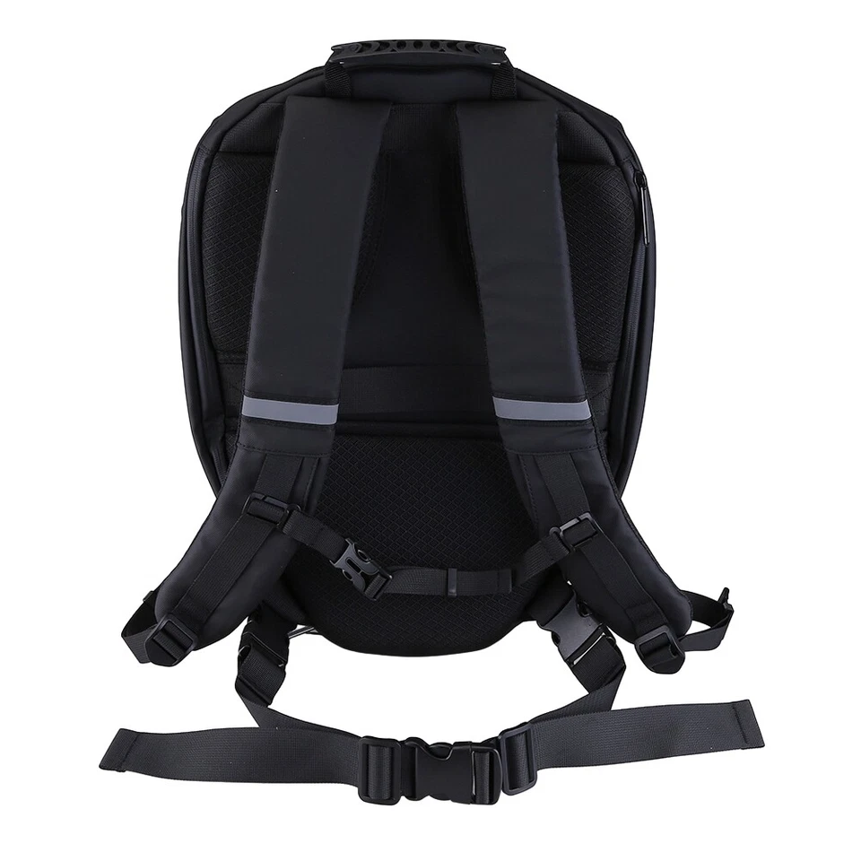 Wasserdicht LED Helm Laptop Motorrad Tasche DIY Rucksack Bluetooth Reisetasche - Bild 3 von 4