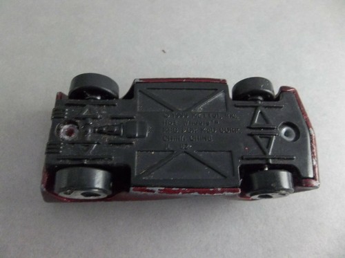 Hot Wheels 1999 McDonalds Burgundy Diecast Sports Car - Picture 10 of 10