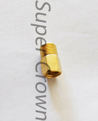 M8*1.0 x NPT1/8 (Female x Male)CNC Brass Thread Reducer Coupling Adapter Fitting
