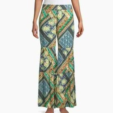 Johnny Was Rivera Tiered Wide Pants, Plus Size 2X