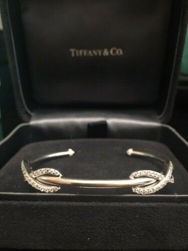 Tiffany & Co. Double Infinity 18K White Gold and D
