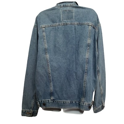 Levis Jacket Men's L Blue Denim Trucker Vintage USA | eBay