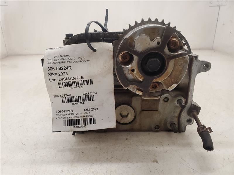 Toyota Tacoma, Right Cylinder Head, W/Sprocket, 03-11, 4.0L