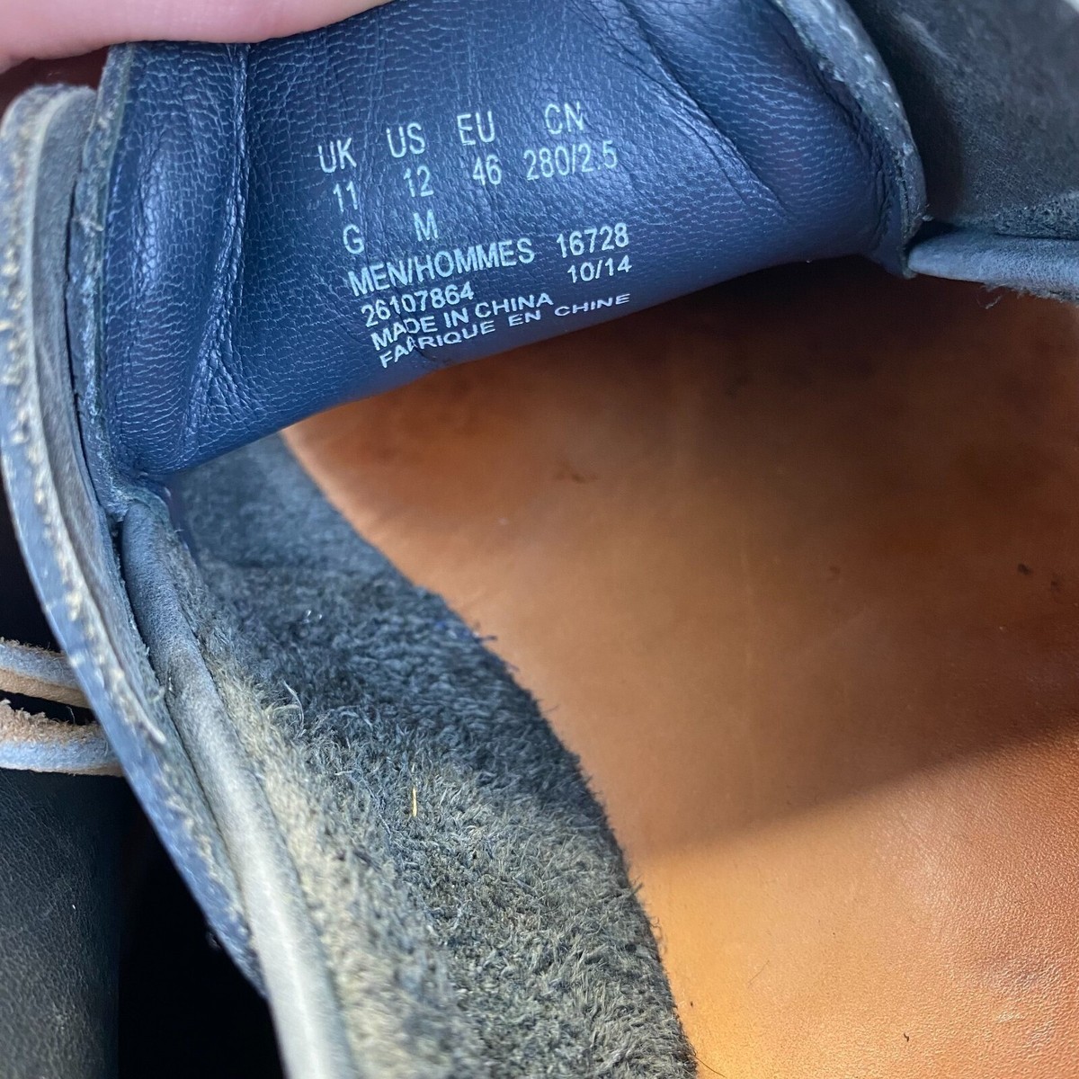 Clark’s Tor England Oxford mens Shoes Size 12M,Dress Shoes,Comfort,Gray,Casual Clarks Collection TOR England Mens Shoes | Mercari main image 4