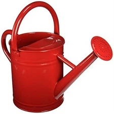 Gardener Select Red Metal Watering Can – 3.5L (0.92 Gallons)