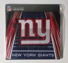 NFL NEW YORK GIANTS MOUSE PAD Football Logo. Brand NEW