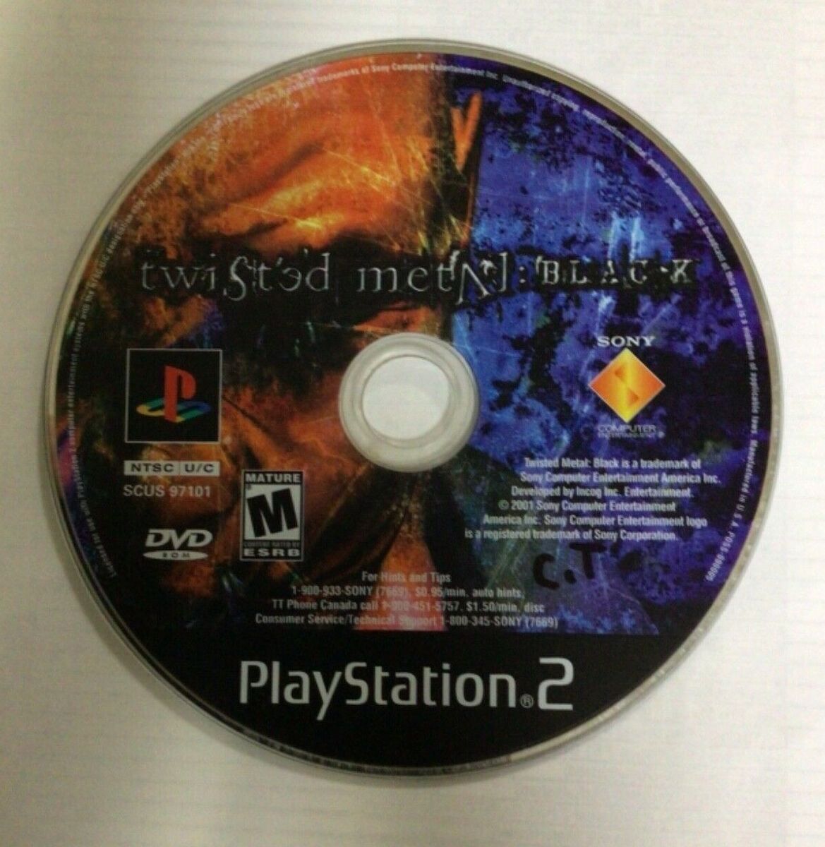 Twisted Metal (Sony Playstation 2) Ps2 TESTED