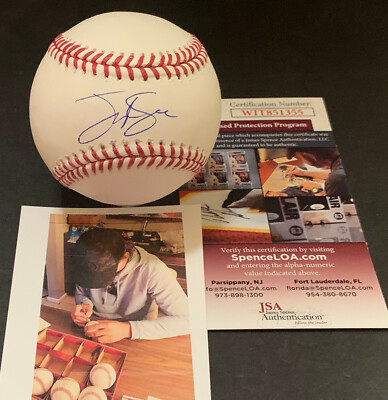 Tyler Soderstrom Oakland A's Auto Signed MLB Baseball JSA COA | eBay
