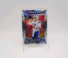 JOSH ALLEN 2022 Panini Rookies & Stars Airborne Silver Prizm BUFFALO BILLS