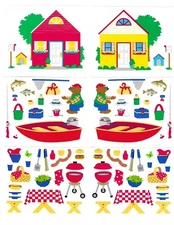 Mrs. Grossman's Outdoor Sticker sheets 6.5" X 2" or 4" X 3.25"