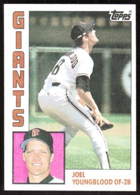 カリンのバンギラス 090/141 1984 7090A Topps Joel Youngblood San Francisco Giants #727 | eBay