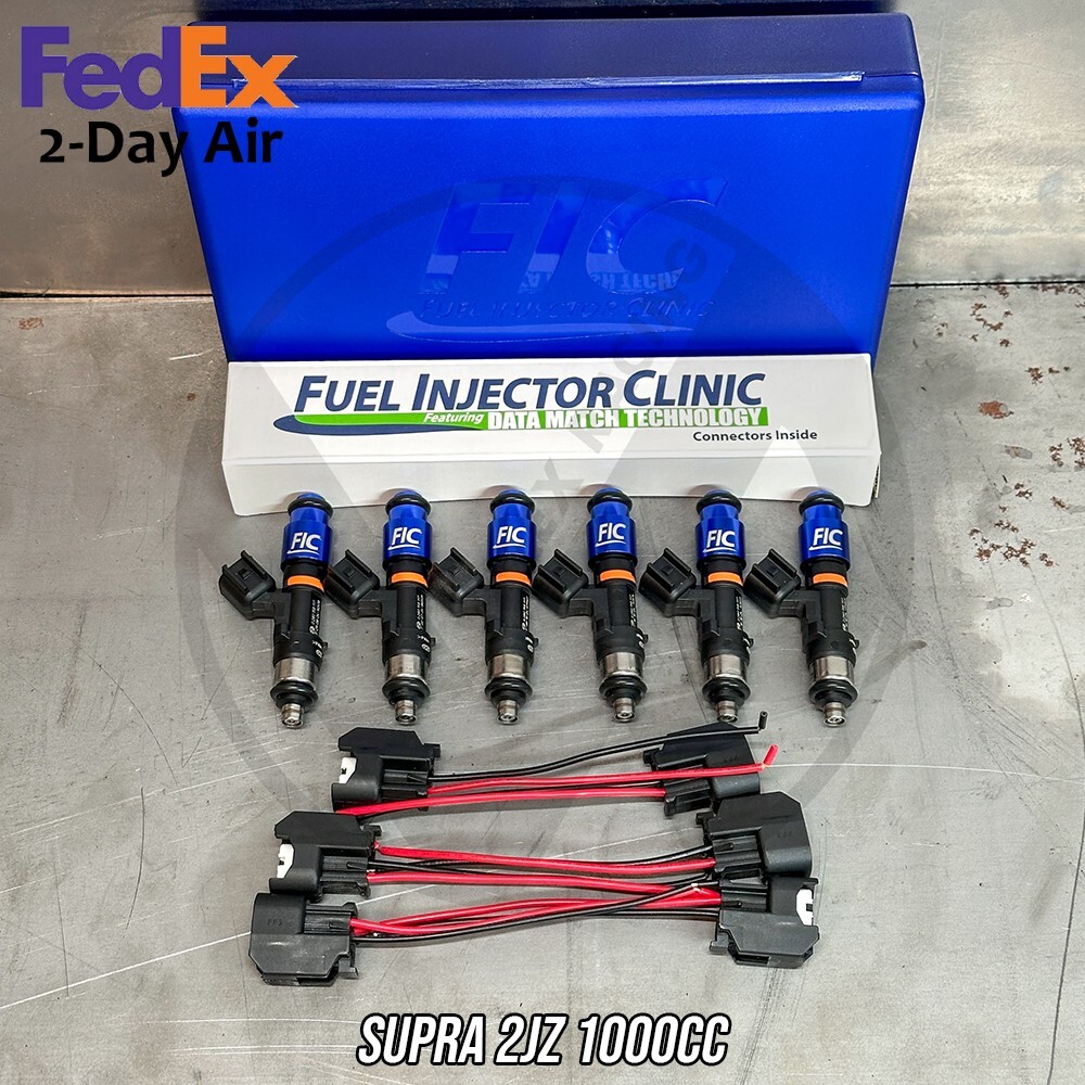 1000cc Fuel Injector Clinic FIC for Supra 2JZ 2JZGTE 2JZ-GTE Fuel