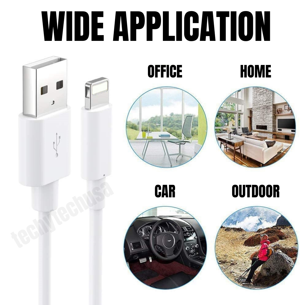 Chargeur 20W - Adapté iPhone - 11/12/13/14 PRO MAX - USB-C - Câble 1M - Fast Charge